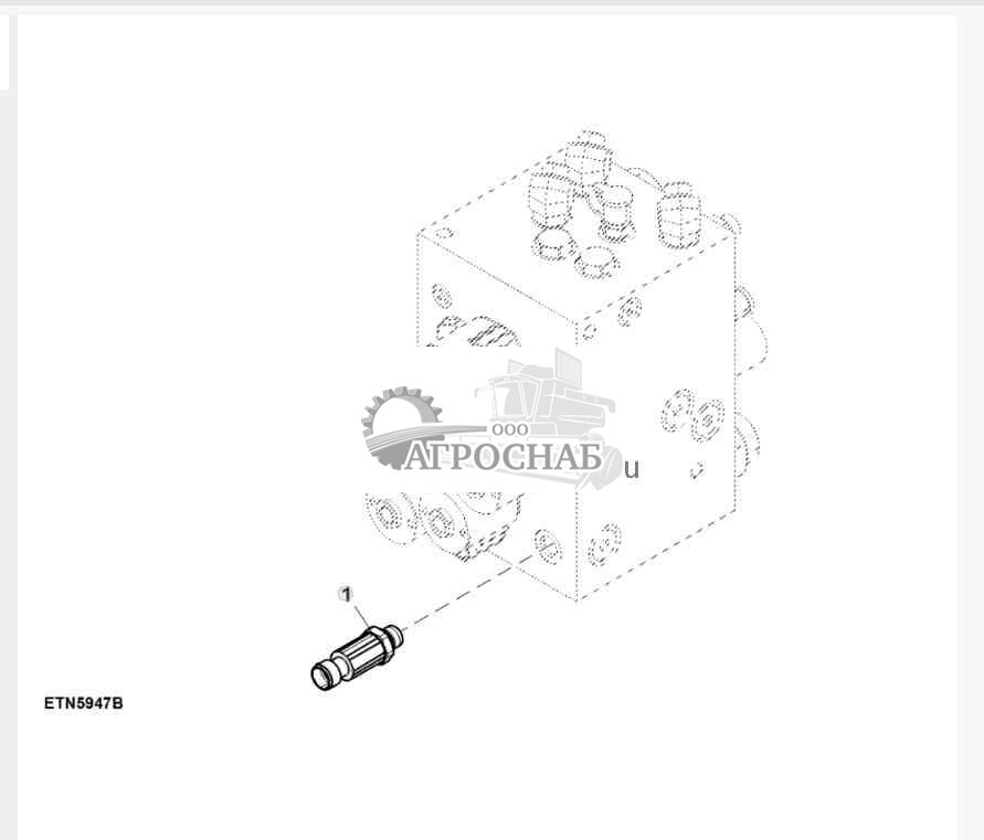 Датчик давления, гидравлический клапан регулирования расхода наклонной камеры 